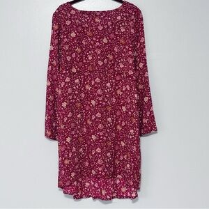 Vintage April Cornell Floral Tie Back Midi Dress‎